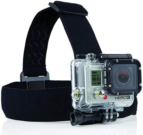 Navitech 8-in-1 Action Camera Accessories Kit مع EVA Case متوافق مع Activeon CCA10W CX | GCB10W CX Gold Plus | XCA10W Solarxg Action Camera in Saudi Arabia