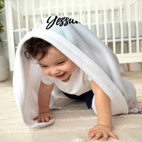 Framestory Custom Baby Milestone Blanket - اسم شخصي تعقب النمو الشهري - Photo Prop for Baby Baby Boy أو Girl ، Fleece Soft 36 "x58" ؛ طباعة واحدة على الوجهين ، مطبوعة في الولايات المتحدة الأمريكية in Saudi Arabia