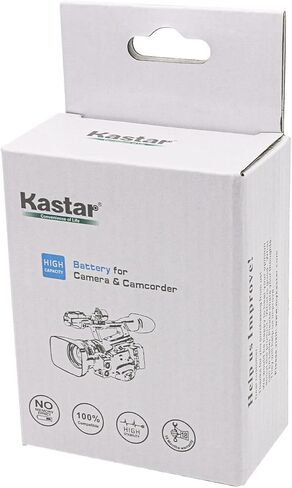 KASTAR 4-Pack BP-980GPRO بطارية 7.4V 8700MAH استبدال Canon EOS C100 MARK II ، EOS C300 ، EOS C300 PL ، EOS C500 ، EOS C500 PL ، ES50 ، ES55 ، ES60 ، ES65 ، ES75 ، ES410V ، ES420V ، ES520A in Saudi Arabia