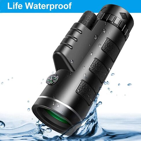 ، 40 × 60 أحاديًا مع حامل الهواتف الذكية و Tripod Termbroof Zoom Telescope أحادي الأداء أحادي الأداء لمشاهدة الطيور in Saudi Arabia