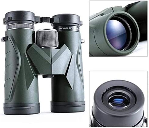 أحادي التلسكوب تلسكوب عالي الطاقة التلسكوب ، مناظير للبالغين ، 8 × 42 مناظير مضغوطة BAK4 PRISM لمشاهدة الطيور المشي لمسافات طويلة الحفلات الرياضية ، مناظير الجيش الأخضر الجيش in Saudi Arabia