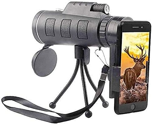 , 40X60 High Power Hd Monocular for Bird Watching Adults with Smartphone Holder & Tripod for Wildlife Camping Traveling Wildlife in Saudi Arabia