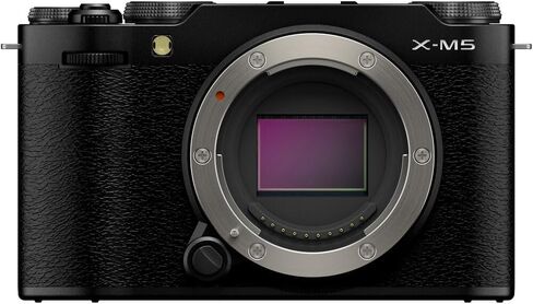 حزمة الكاميرا الرقمية Fujifilm X-M5 بدون مرآة (أسود) مع بطارية إضافية NP-W126 + شاحن + 64 جيجابايت UHS-II بطاقة ذاكرة SDXC + Corel Photo ، فيديو ، وفن جناح Deluxe + المزيد in Saudi Arabia