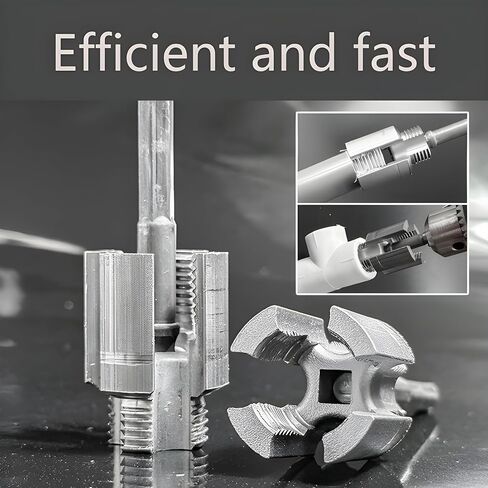 2025 أداة خيط الأنابيب الداخلية والخارجية المتكاملة لأنبوب PVC 1/2 "(DN15) و 3/4" (DN20) ، مجموعة قطع الموضوع in Saudi Arabia