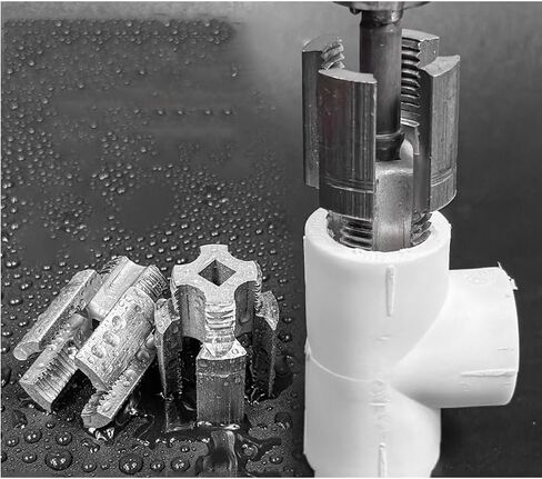 2025 أداة خيط الأنابيب الداخلية والخارجية المتكاملة لأنبوب PVC 1/2 "(DN15) و 3/4" (DN20) ، مجموعة قطع الموضوع in Saudi Arabia