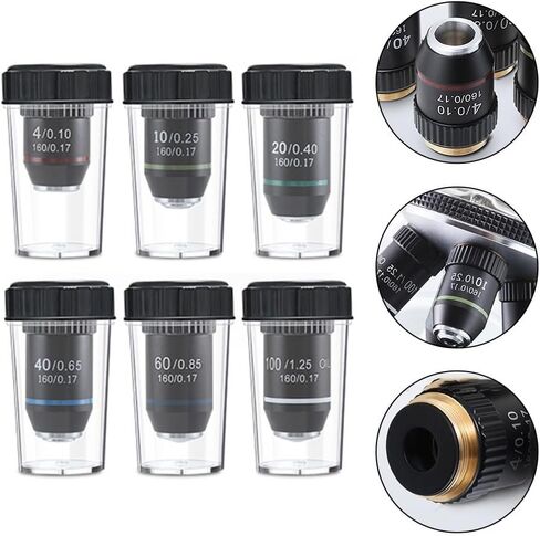 للعدسة الهدف الفضائية للمجهر الدقيق 160 مم ، 4x إلى 100x مستويات التكبير (60x) in Kuwait