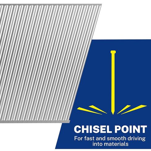 Workpro 1 '' 18 Gauge Brad Nails ، 6000 Count Completing Nails ، Universal Brad Nail Shails for Pneumatic & Electric Brad Nailers in Kuwait