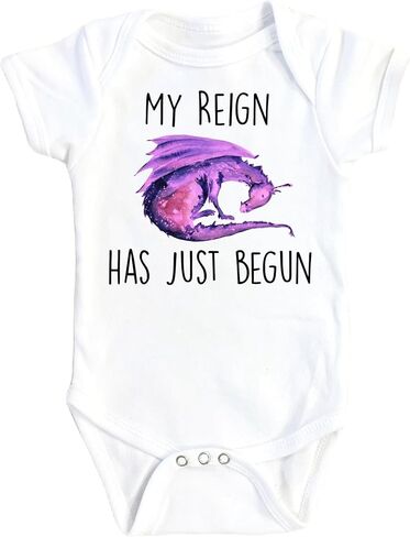 Dragon Purple - Baby Boy Girl Clothes Infant Bodysuit Funny Cute Newborn in Saudi Arabia