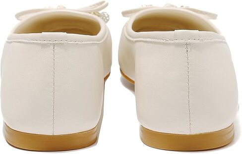 Women's Ballet Flats with Bow Knot & Sparkle Balls Ultra Soft Sole Round Toe Work Travel Casual Outfits Shoes in Kuwait