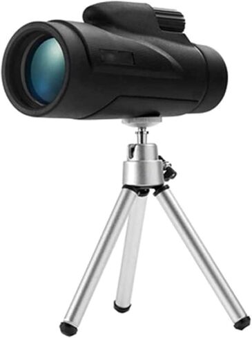 12x50 Monocular Telescope - Life Waterproof, Prism Lens, Fogproof Binocular - Smartphone Adapter and Tripod Included for Adult Bird Watching and Outdoor Travel in Saudi Arabia