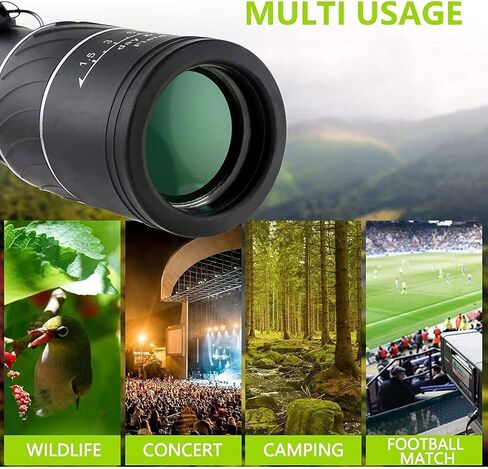 40x60 High Magnification Monocular Telescope - Waterproof, High-Definition, Adult Pocket Monoculars for s, Bird Watching, Hiking in Saudi Arabia