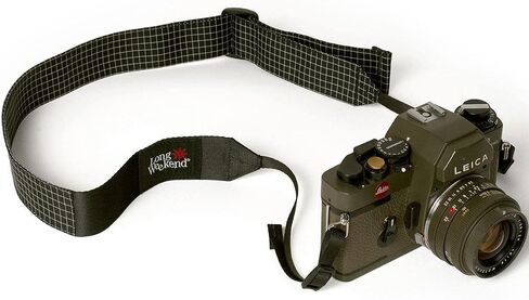 حزام طويل القابل للضبط في عطلة نهاية الأسبوع القابلة للتعديل - حزام RIPSTOP Crossbody أو رقبة للفيلم ، كاميرات سفر بدون مرآة in Kuwait