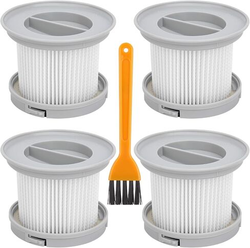 FSV011 Replacement Filters for FABULETTA 23Ft Corded Stick Vacuum Cleaner - 4Pack (NOTE: IT IS NOT FSV001 Filter) in Saudi Arabia