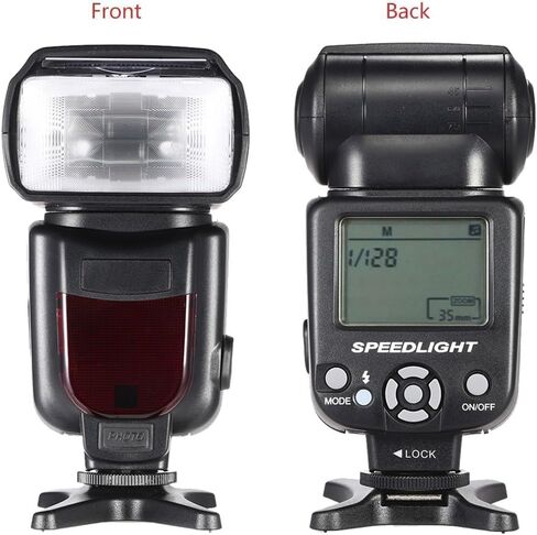 Speedlite Flash with LCD Display Compatible with Panasonic Lumix G9 in Saudi Arabia