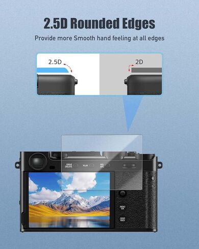 واقي شاشة من 4 عبوات لفيلم Fujifilm X-E5 ، فيلم Pet Soft لكاميرا Fujifilm X-E5 المرآة ، مضاد للخلع ، مضاد للأصوات ، HD Clear Film in Kuwait