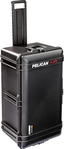 Pelican Color Case Black 1646 Air case, with Wheels. Comes with Foam in Saudi Arabia