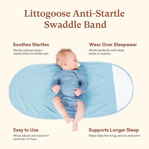 3-Pack Newborn Swaddle Wrap, Adjustable Velcro Swaddles Strap for Infants, Baby Arm Swaddle Band in Saudi Arabia