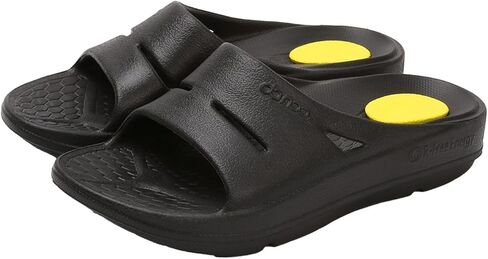 danoo& Healing Max T1 Recovery Sandals Lightweight Thick Cushion Open Toe Comfortable Sports Orthotic Slides for Plantar Fasciitis, Joints, and Post-Workout Footwear with Arch Support in Saudi Arabia