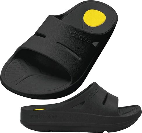 danoo& Healing Max T1 Recovery Sandals Lightweight Thick Cushion Open Toe Comfortable Sports Orthotic Slides for Plantar Fasciitis, Joints, and Post-Workout Footwear with Arch Support in Saudi Arabia