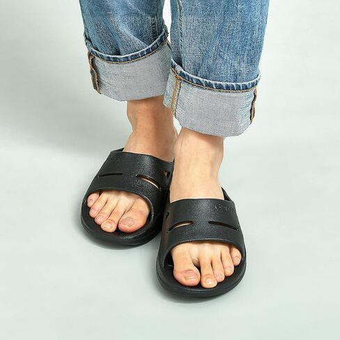danoo& Healing Max T1 Recovery Sandals Lightweight Thick Cushion Open Toe Comfortable Sports Orthotic Slides for Plantar Fasciitis, Joints, and Post-Workout Footwear with Arch Support in Saudi Arabia