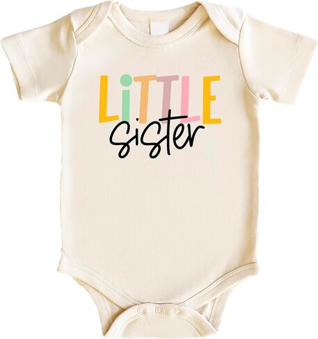 الزيتون يحب أبل أخت صغيرة bodysuit للفتيات العصرية مطابقة الأخوة طفل واحد in Saudi Arabia