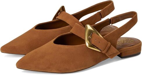 Vince Camuto Women's Amoret Buckle Slingback Flat Mule in Saudi Arabia