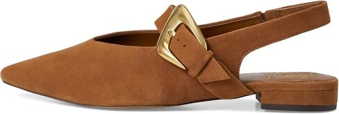 Vince Camuto Women's Amoret Buckle Slingback Flat Mule in Saudi Arabia