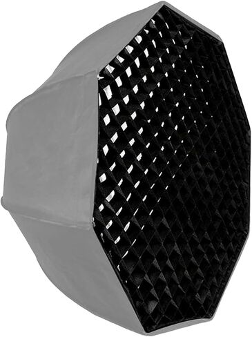 Honeycomb Grid for 120cm / 47" Octagonal Softbox - Portable Light Control Grid Compatible (K120, Black, Grid Only) in Kuwait