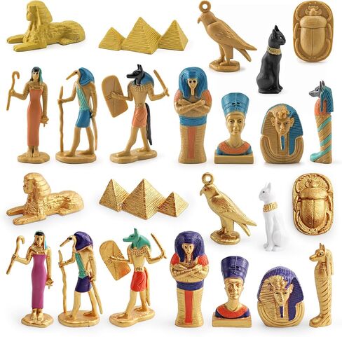 Children's Gold Dinosaur Figurines and Dino Eggs Party Decorations Set Birthday Centerpiece Cake Toppers Decor 11 PCS in Kuwait