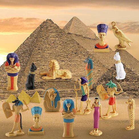 Children's Gold Dinosaur Figurines and Dino Eggs Party Decorations Set Birthday Centerpiece Cake Toppers Decor 11 PCS in Kuwait