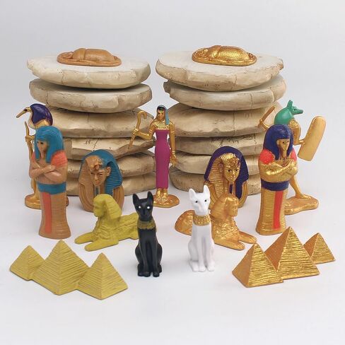 Children's Gold Dinosaur Figurines and Dino Eggs Party Decorations Set Birthday Centerpiece Cake Toppers Decor 11 PCS in Kuwait