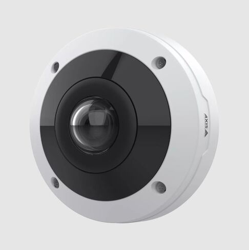 M4318-PLVE 12 MP في الهواء الطلق 360 ° Camerae Dome Dome مع Sharpdome 360 ​​، وتحليلات التعلم العميق ، و IR مدمجة ، وتعديل لفة رقمية عن بعد (02511-001) in Kuwait