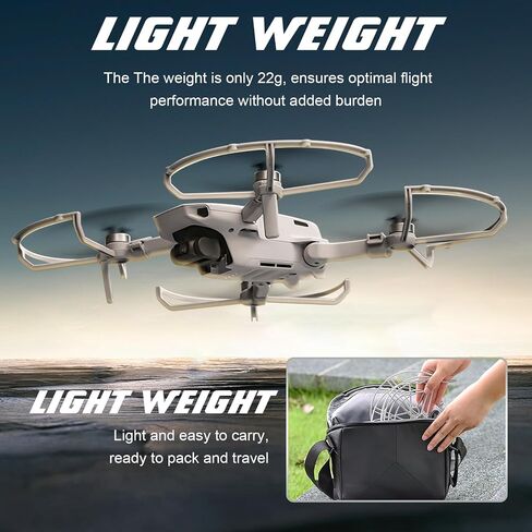 حارس المروحة التقنية X Xotic متوافق مع DJI mini 1/mini 2/mini se/mini 2 se/mini 4k ، الدعائم الخفيفة الدعائم المراوح واقي الحامي. in Saudi Arabia