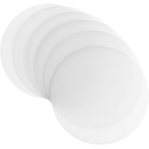 أغطية ناشر مصباح السقف - 6 أجزاء 5 بوصات مضادة لمكافحة الأسلحة LED Downlight Diffuser الأضواء البلاستيكية الأضواء الأضواء يغطي الملحقات الإضاءة DIY لضوء السقف LED Downlight in Kuwait