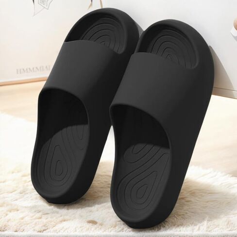 Sandals for Men Women, Mens Shower Shoes, Non Slip Quick Drying Slippers for Indoor Outdoor Home in Saudi Arabia