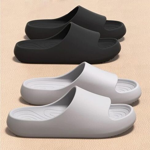 Sandals for Men Women, Mens Shower Shoes, Non Slip Quick Drying Slippers for Indoor Outdoor Home in Saudi Arabia