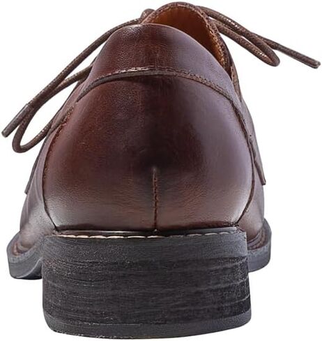 ONEENO Women's Lace-up Leather Loafer in Kuwait