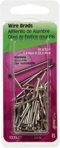 Hillman 17 Ga. x 7/8 in. L Stainless Steel Brad Nails 1 pk 2 oz. in Saudi Arabia