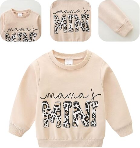 Toddler Baby Girl Clothes Fall Winter Long Sleeve Sweatshirt with Pants Set Girls Cute Print Outfits 6M-4Years in Kuwait