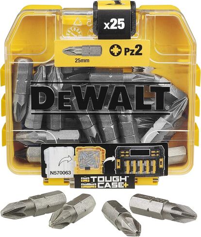 DeWALT Pozidriv PZ2 DT71521-QZ Driver Bit Set, 25 Piece in Saudi Arabia