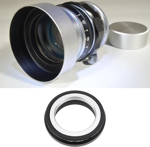 L39 M39 Lens Adapter متوافق مع Leica L39 M39 إلى حلقة محول E-Mount متوافقة مع Sony in Kuwait