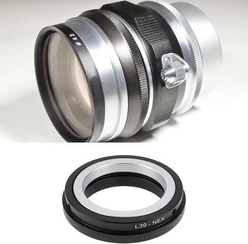 L39 M39 Lens Adapter متوافق مع Leica L39 M39 إلى حلقة محول E-Mount متوافقة مع Sony in Kuwait