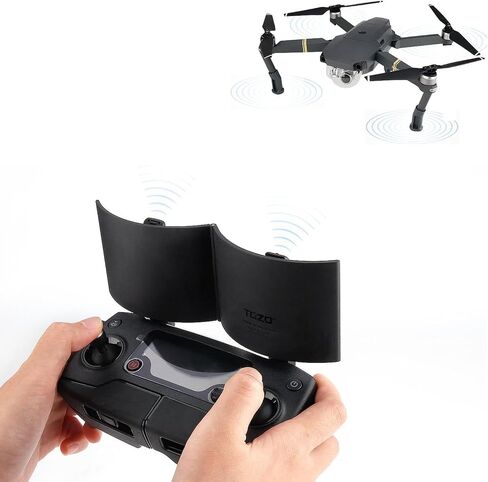 موسع نطاق معزز إشارة الهوائي القابلة للطي لـ DJI Mini SE/Air 2S/Mini 3 Pro/Mavic 3 Classic/3/3 Pro/2 Pro/2 Zoom/Air/Mini Parabolic Transmitter Esture of Beginner Gold in Saudi Arabia