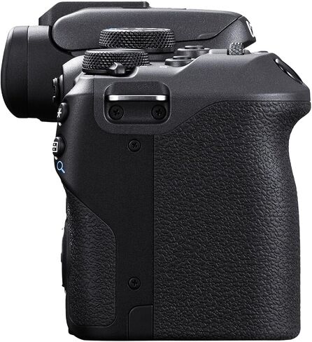 Canon EOS R10 Mirrorless Camera with RF-S 18-45mm f/4.5-6.3 is STM and RF 75-300mm f/4-5.6 Lens + 128 GB Memory + Extra Battery + Camera Case + Tripod + More (24pc Bundle) (Renewed) in Saudi Arabia