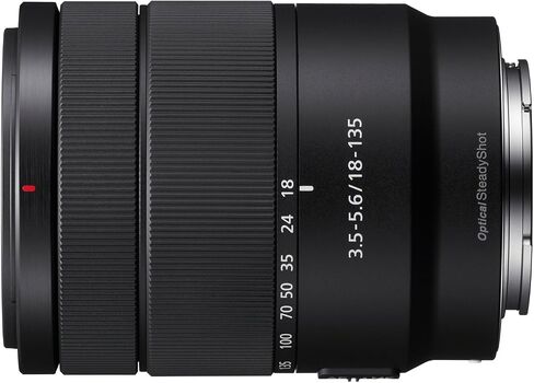 Sony a6400 4K Mirrorless Camera with 18-135mm F3.5-5.6 OSS Zoom Lens ILCE-6400M/B Renewed | Official Sony USA Partner Model | Bundle with 64GB Memory Deco Gear Travel Case Filter Kit & Extra Battery in Saudi Arabia