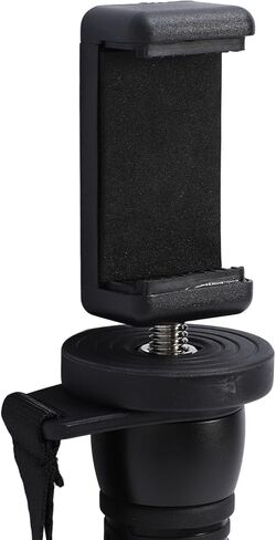 Camera Monopod, Threaded Hole 11lb Load Bearing Aluminum Alloy Extendable 5 Sections 3/8inch Lightweight Portable Easy to Carry with Pouch for DSLR Action Camera in Saudi Arabia