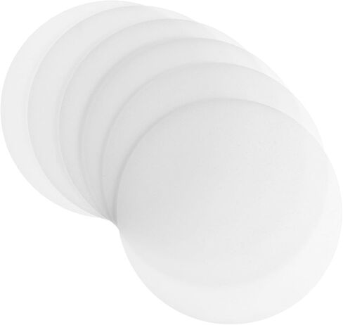 Ceiling Light Diffuser Covers - 6 Pcs 5 Inch Anti-Glare LED Downlight Diffuser Plastic Spotlight Diffuser Covers DIY Lighting Accessories for Ceiling Light LED Downlight Spotlight in Saudi Arabia
