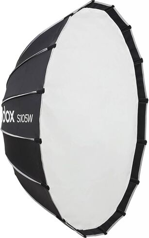 Godox Bowens Mount Quick Release Umbrella Softbox (Black/White, 41.3") in Saudi Arabia