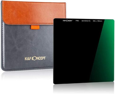 K&F Concept Square ND1000 Filter, ND Filter(Neutral Density), No IR/Waterproof/Scratch Resistant, for Camera Lens in Saudi Arabia