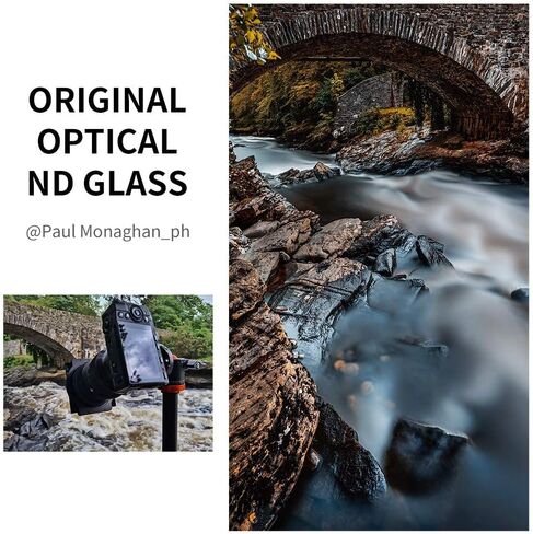 K&F Concept Square ND1000 Filter, ND Filter(Neutral Density), No IR/Waterproof/Scratch Resistant, for Camera Lens in Saudi Arabia
